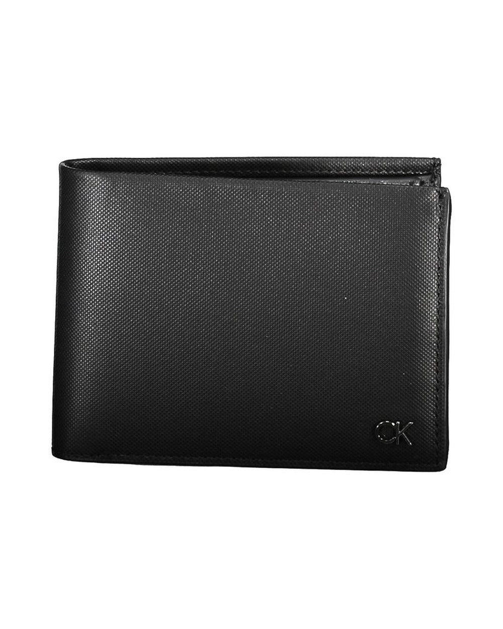 Calvin Klein Black Leather Men Wallet