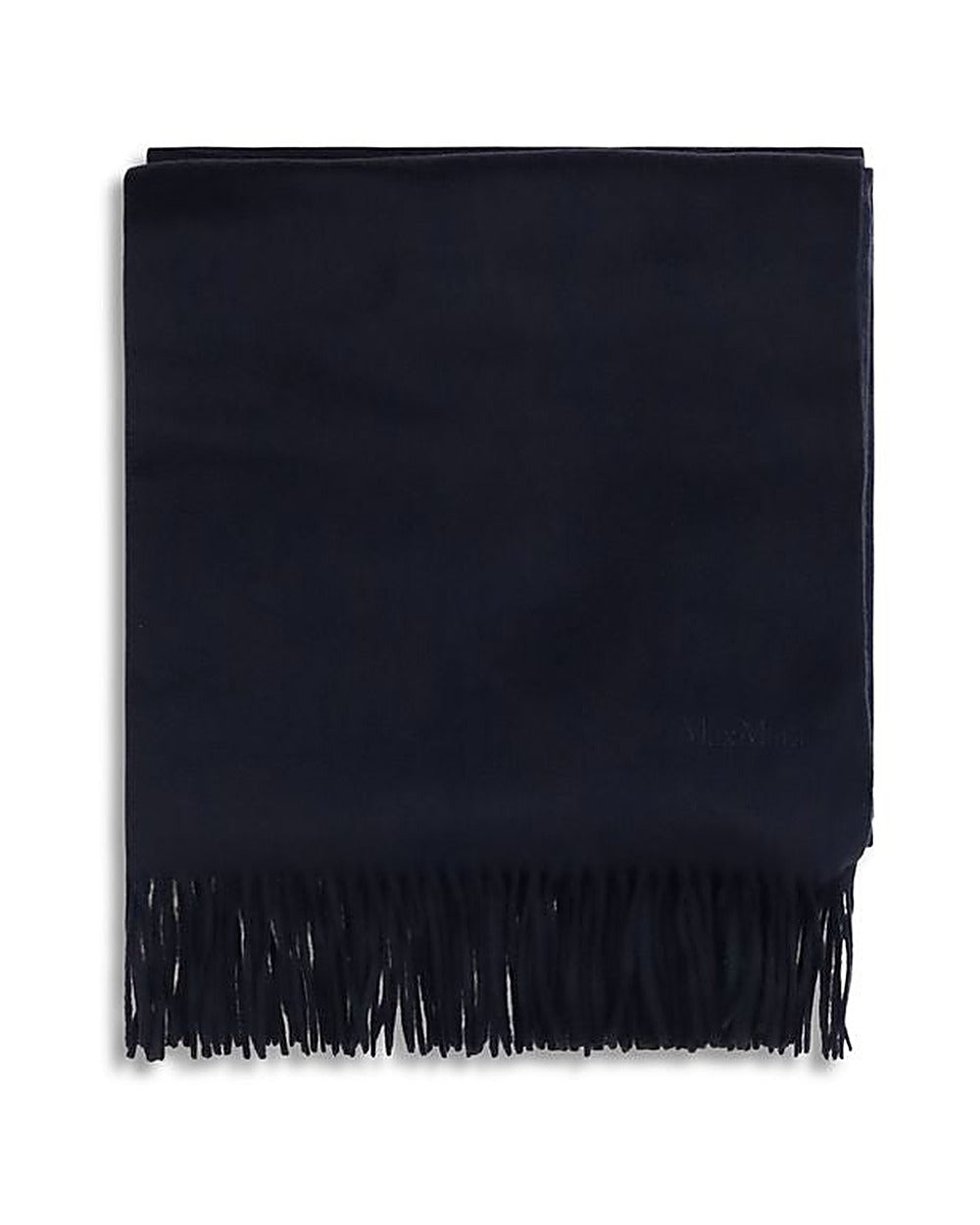 Max Mara Blue Cashmere Scarf