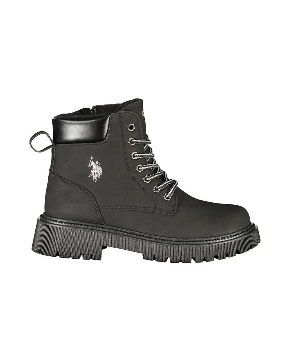 U.S. POLO ASSN. Black Polyurethane Women's Boot