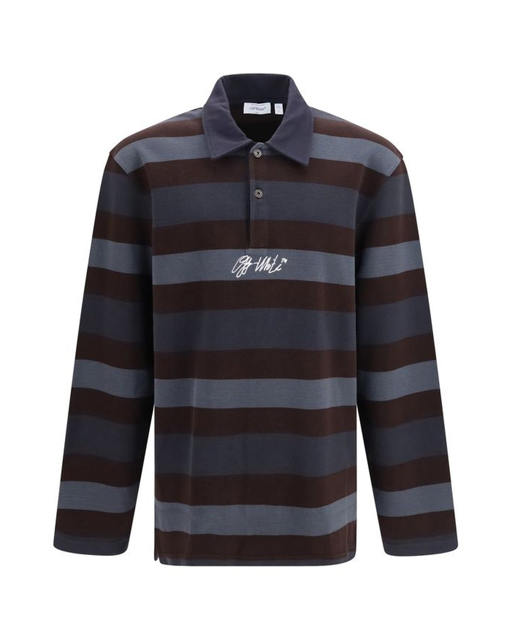 Off-White Multicolor Cotton Polo Shirt