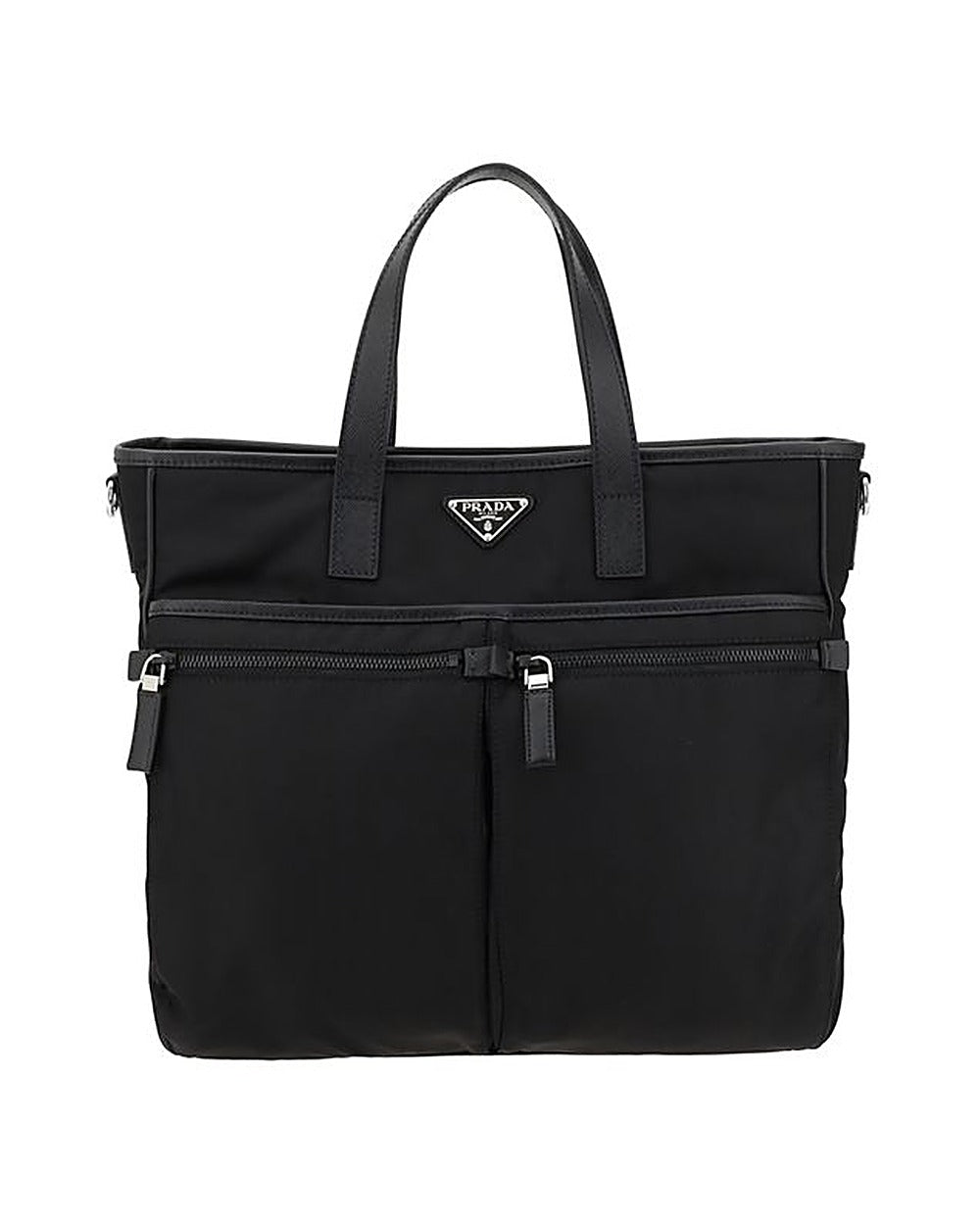 Prada Black Nylon Shoulder Bag