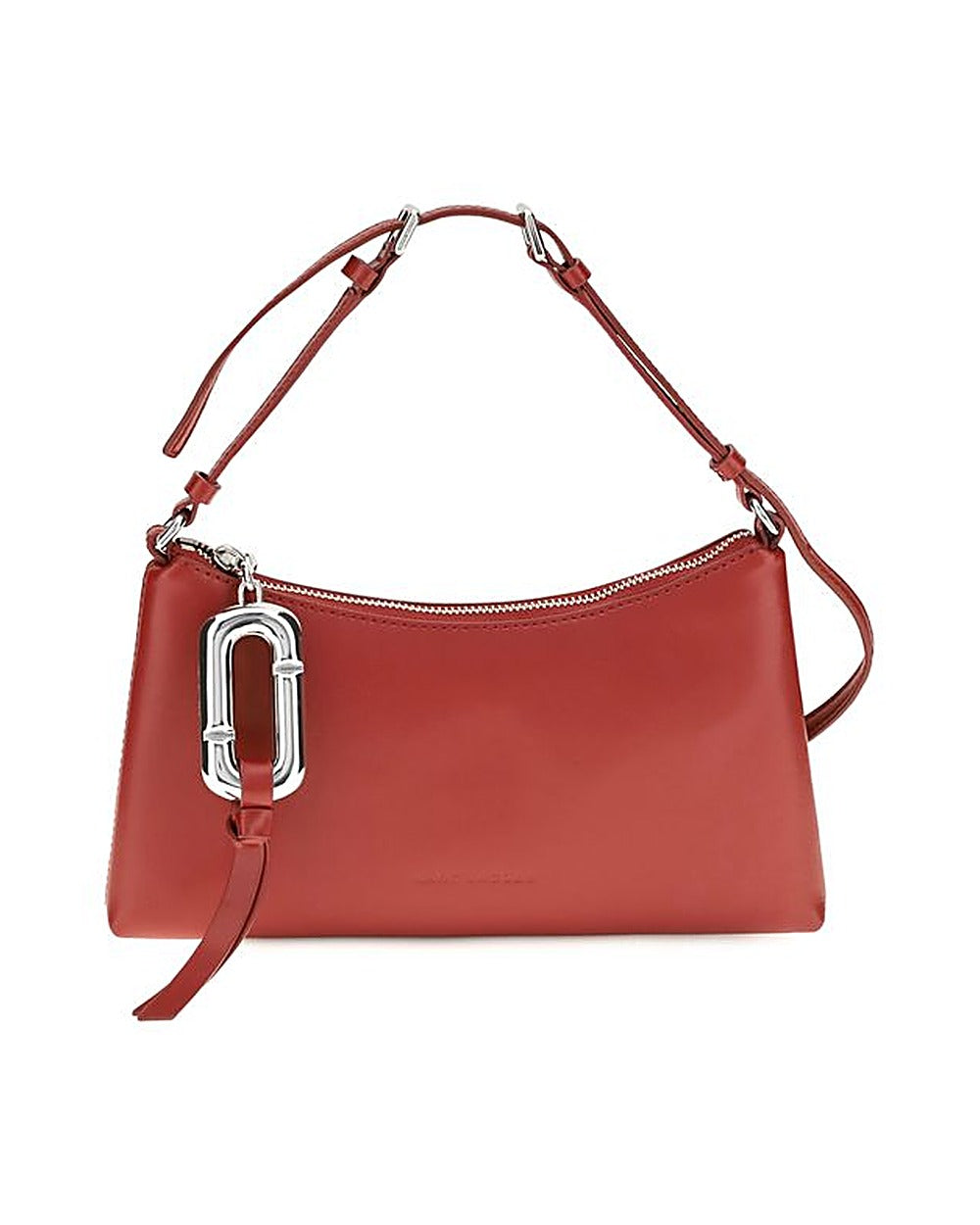 Marc Jacobs Red Calf Leather Bos Taurus Shoulder Bag