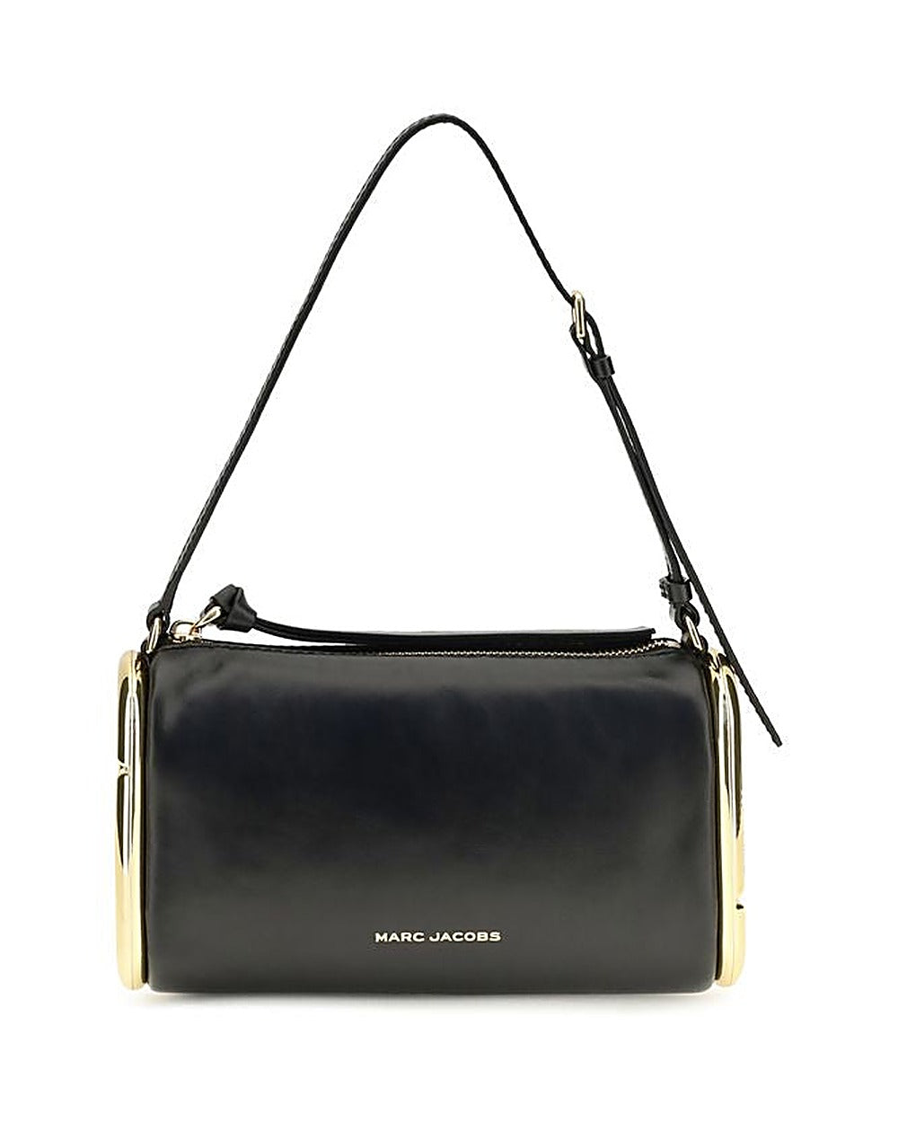 Marc Jacobs Black Calf Leather Bos Taurus Shoulder Bag