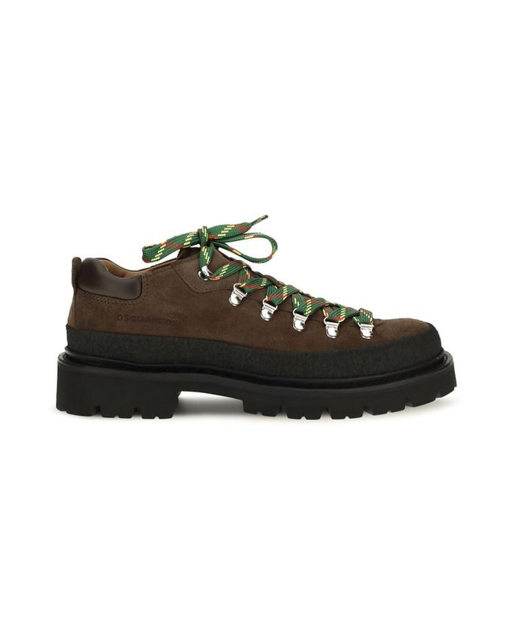Dsquared² Brown Calf Leather Bos Taurus Lace-Up Boots