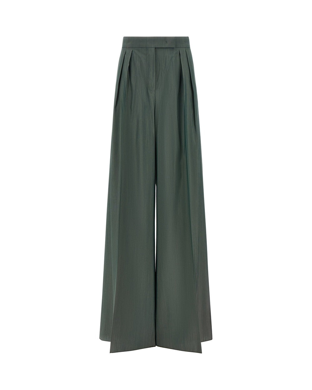 Max Mara Bicolor Virgin Wool Casual Pants