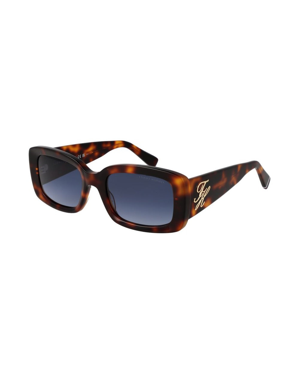 Tommy Hilfiger Brown Acetate Sunglasses