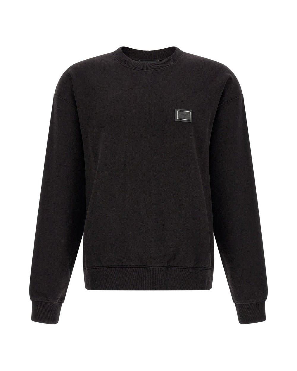 Dolce & Gabbana Black Cotton Sweatshirt