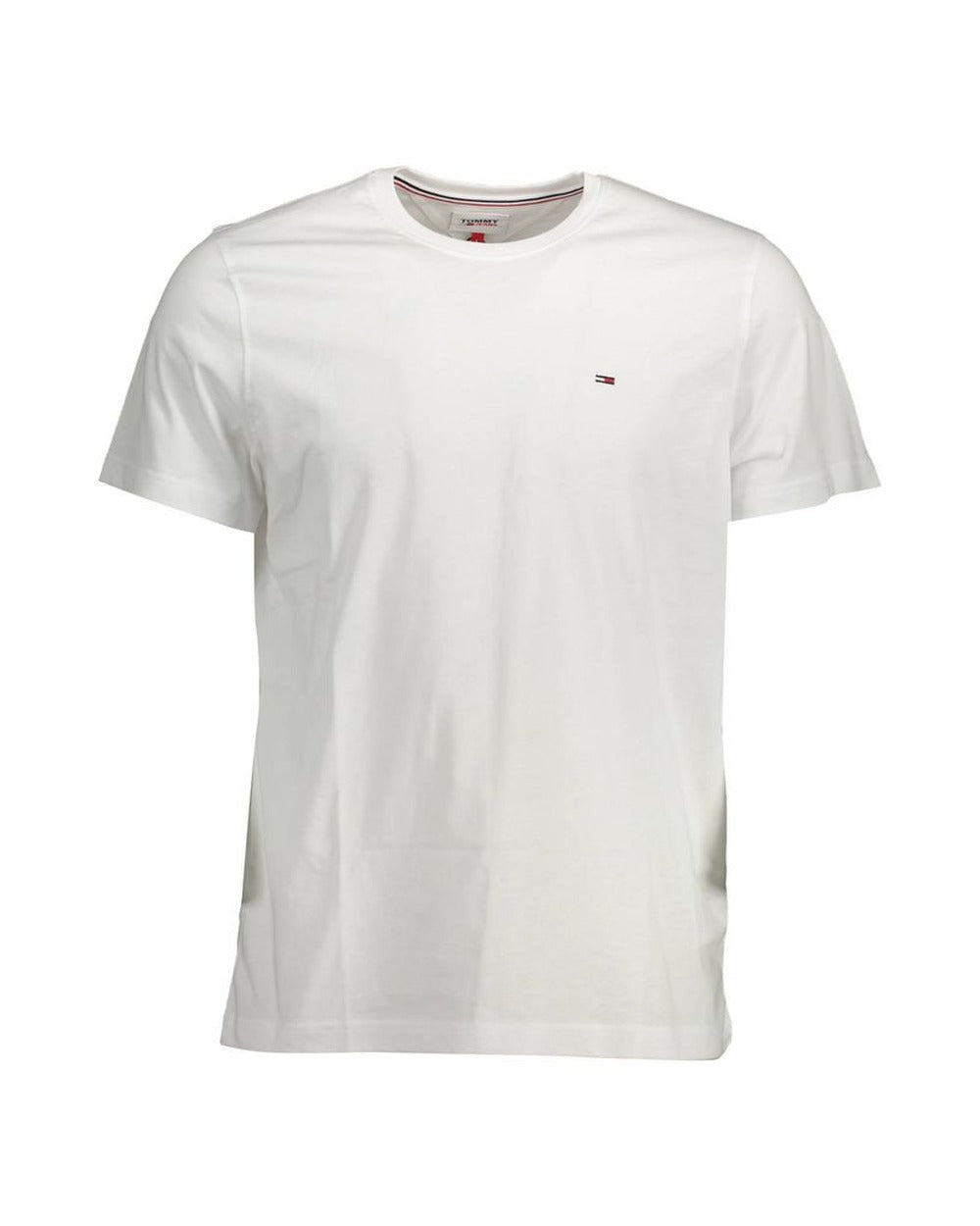 Tommy Hilfiger White Cotton Men's T-Shirt