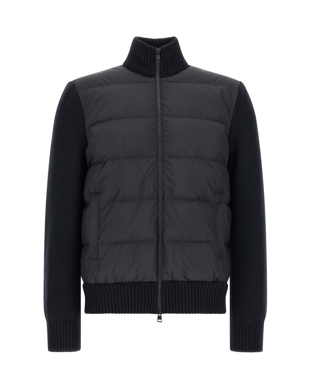 Moncler Blue Polyester Cardigan