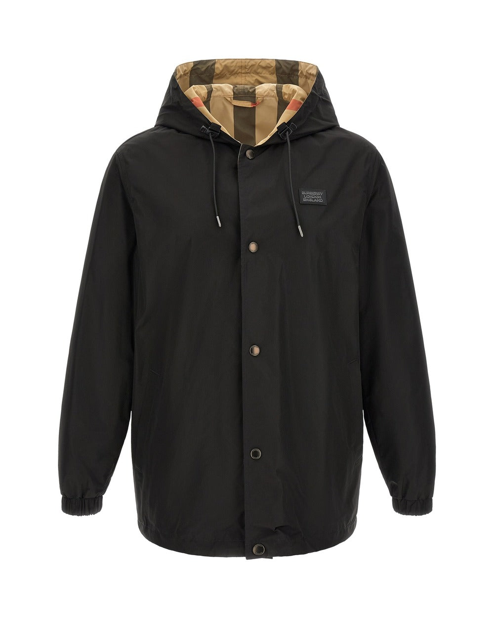 Burberry Black Polyester Coat