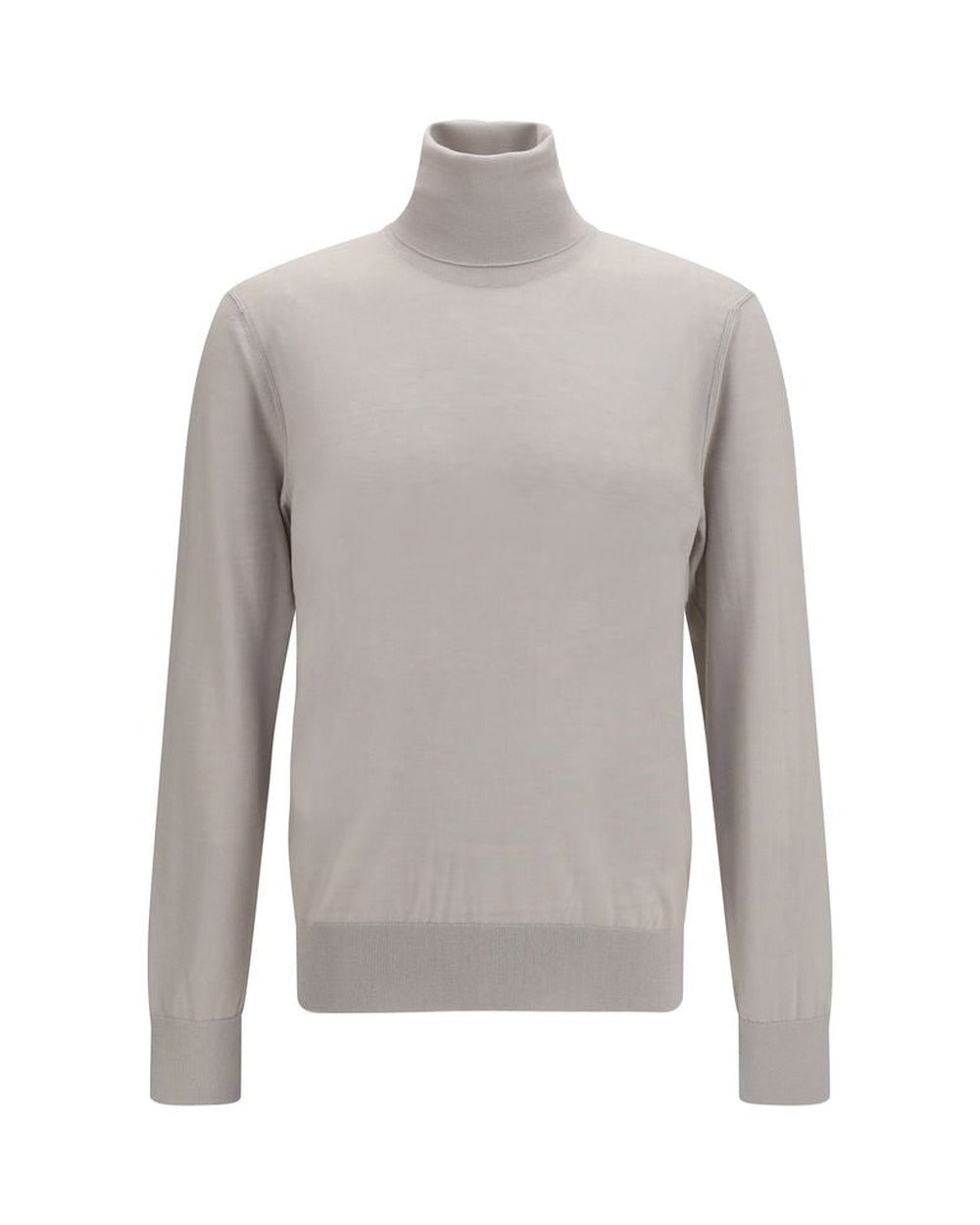 Dolce & Gabbana Beige Cashmere Turtleneck