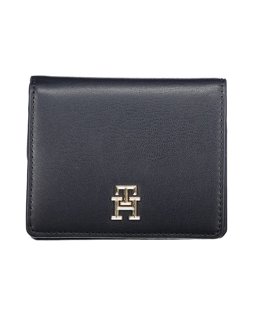 Tommy Hilfiger Blue Polyurethane Women Wallet