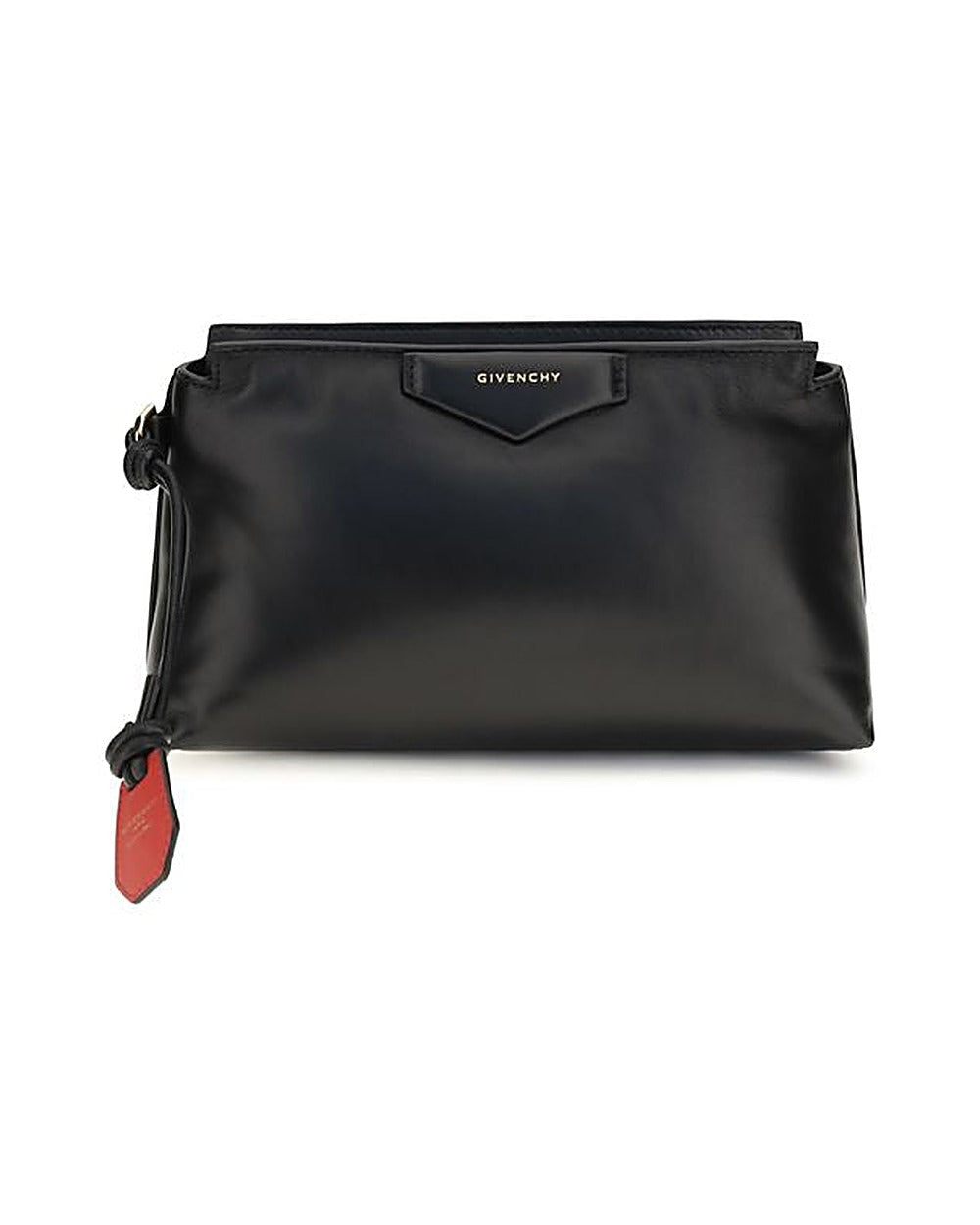 Givenchy Black Lamb Ovis Aries Clutch Bag
