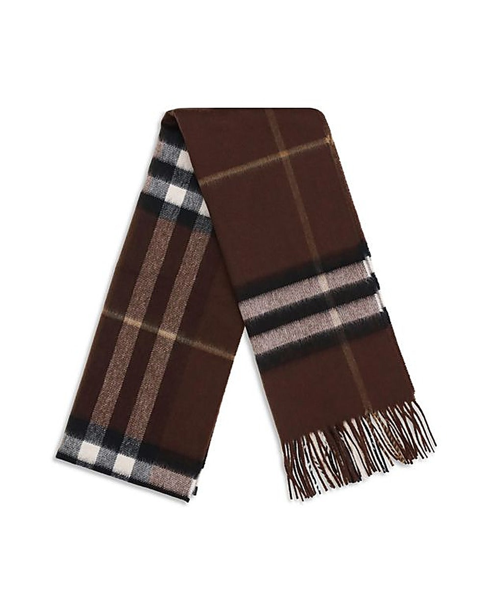 Burberry Brown Cashmere Scarf