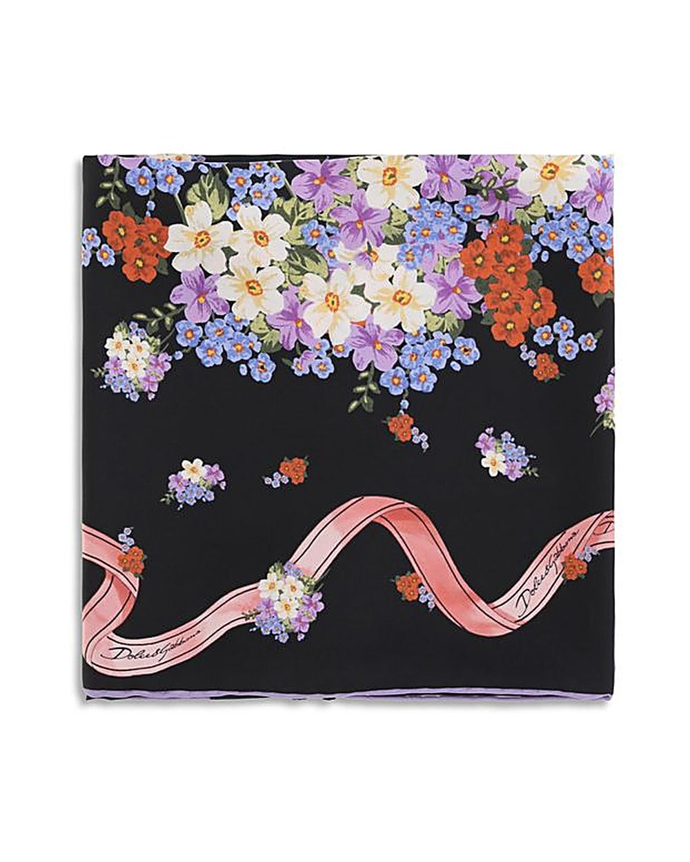 Dolce & Gabbana Multicolor Silk Scarf