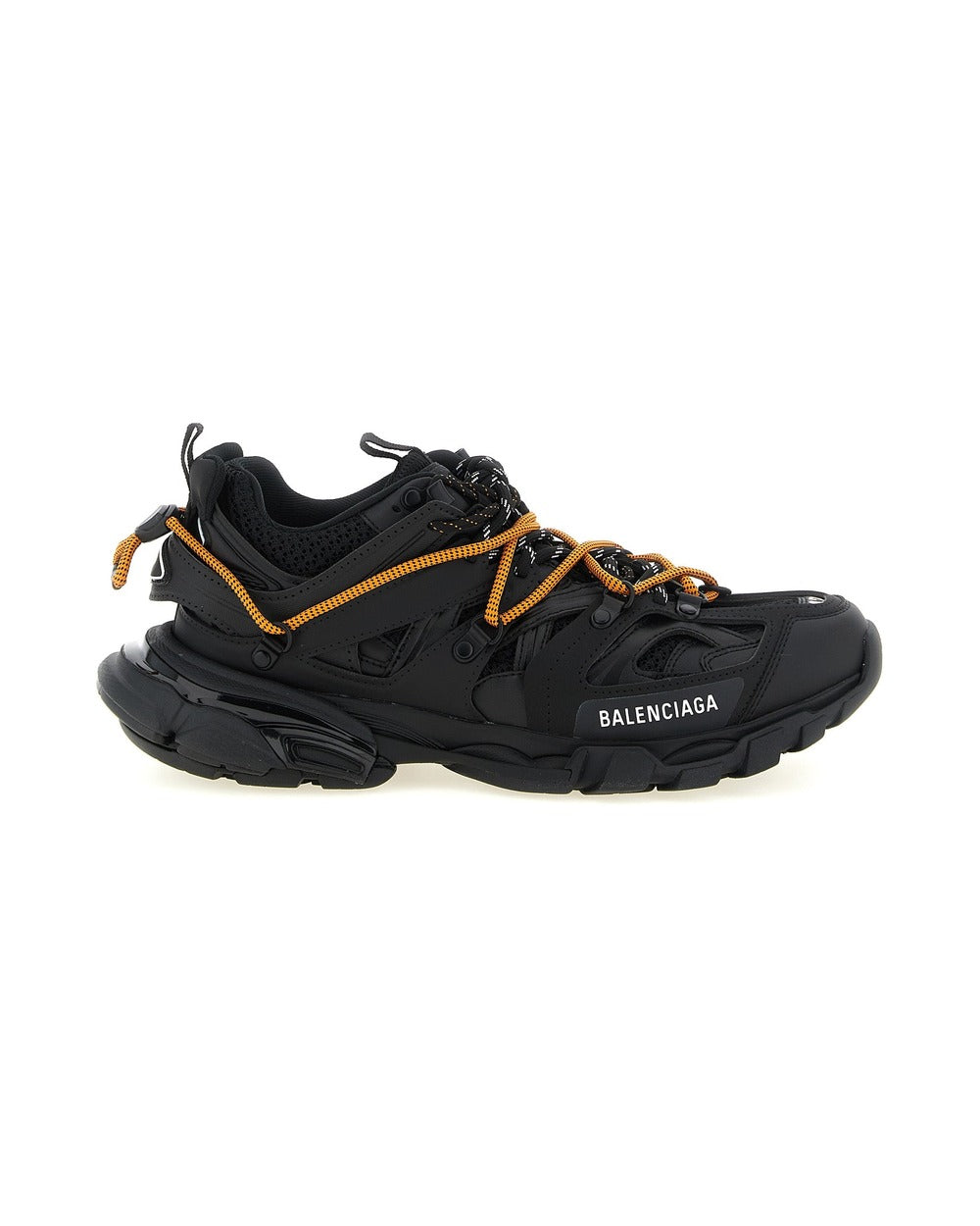 Balenciaga Black Polyethylene Athletic Sneakers