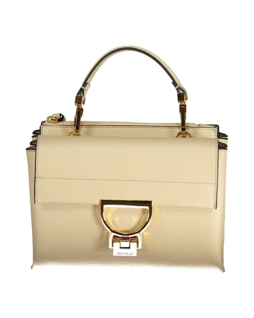 Coccinelle Beige Leather Women's Bag