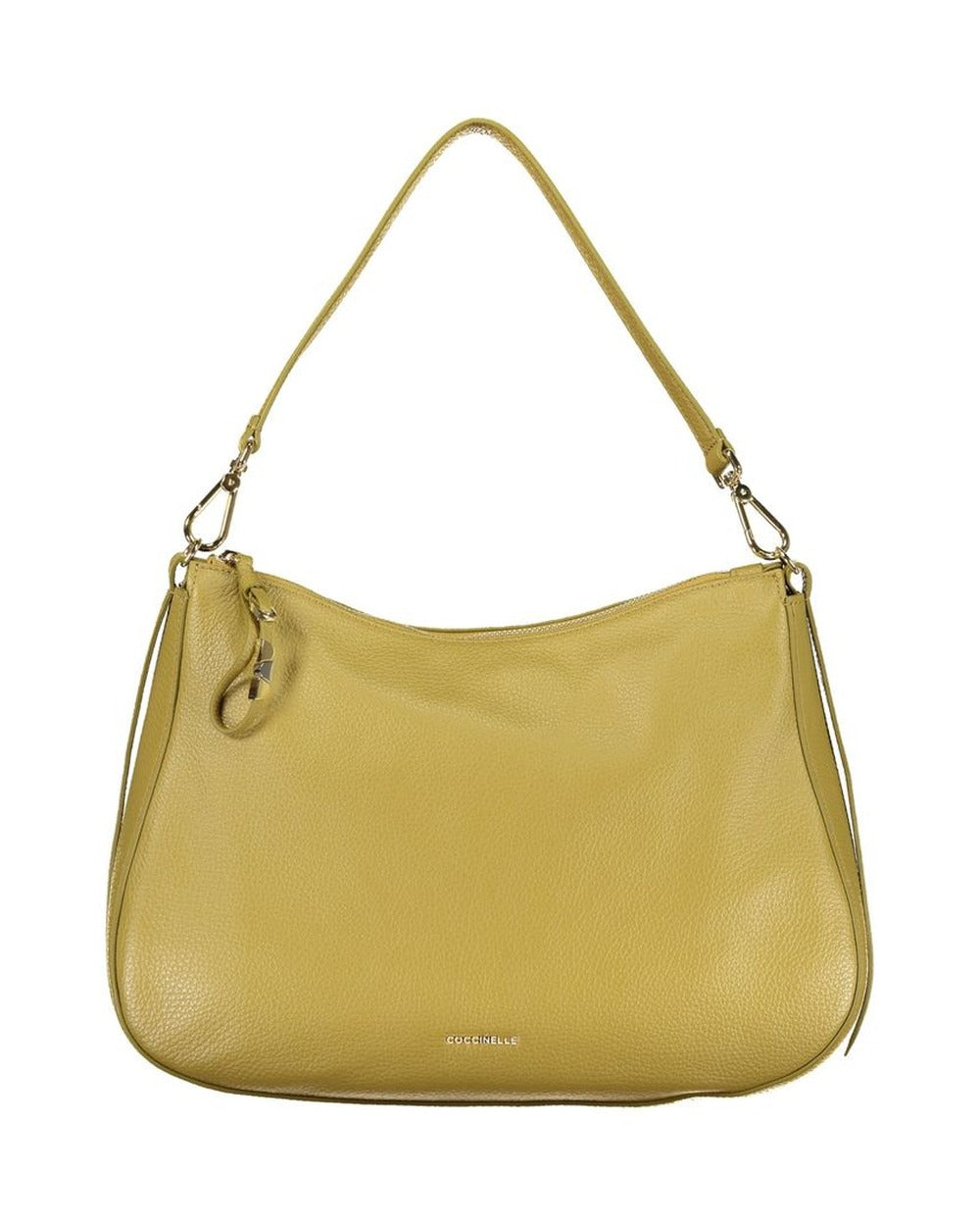 Coccinelle Verde Leather Women's Bag with Adjustable Strap