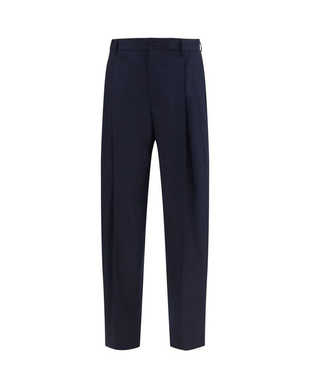 Dolce & Gabbana Blue Wool Oves Aries Dress Pants