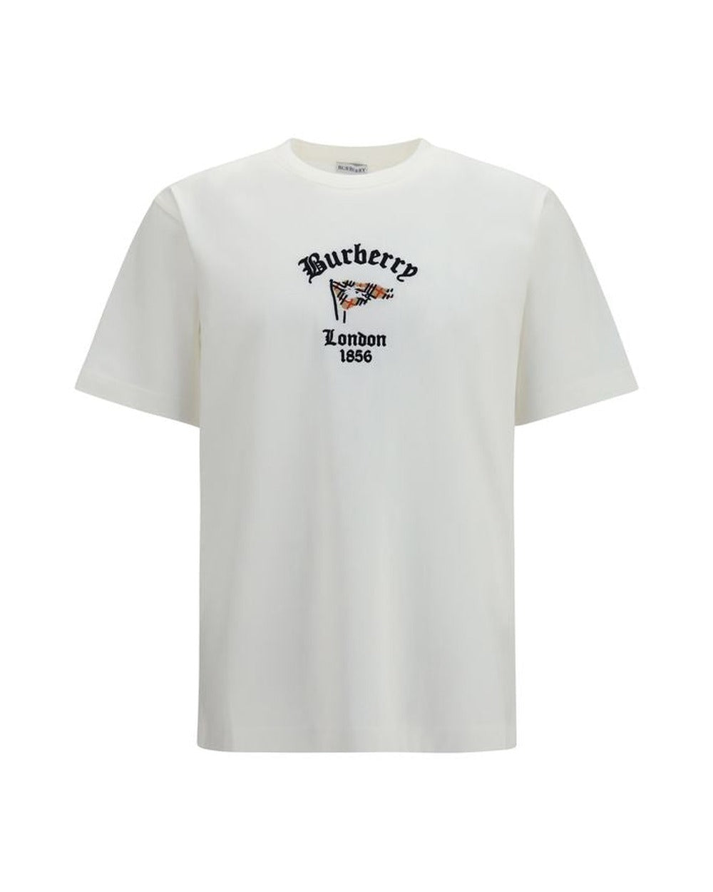 Burberry White Cotton T-Shirt
