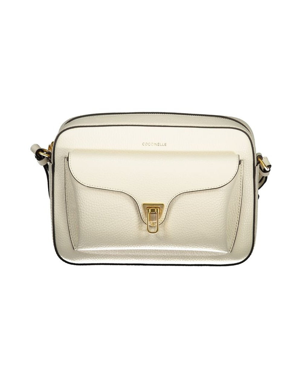 Coccinelle Bianco Leather Women's Bag