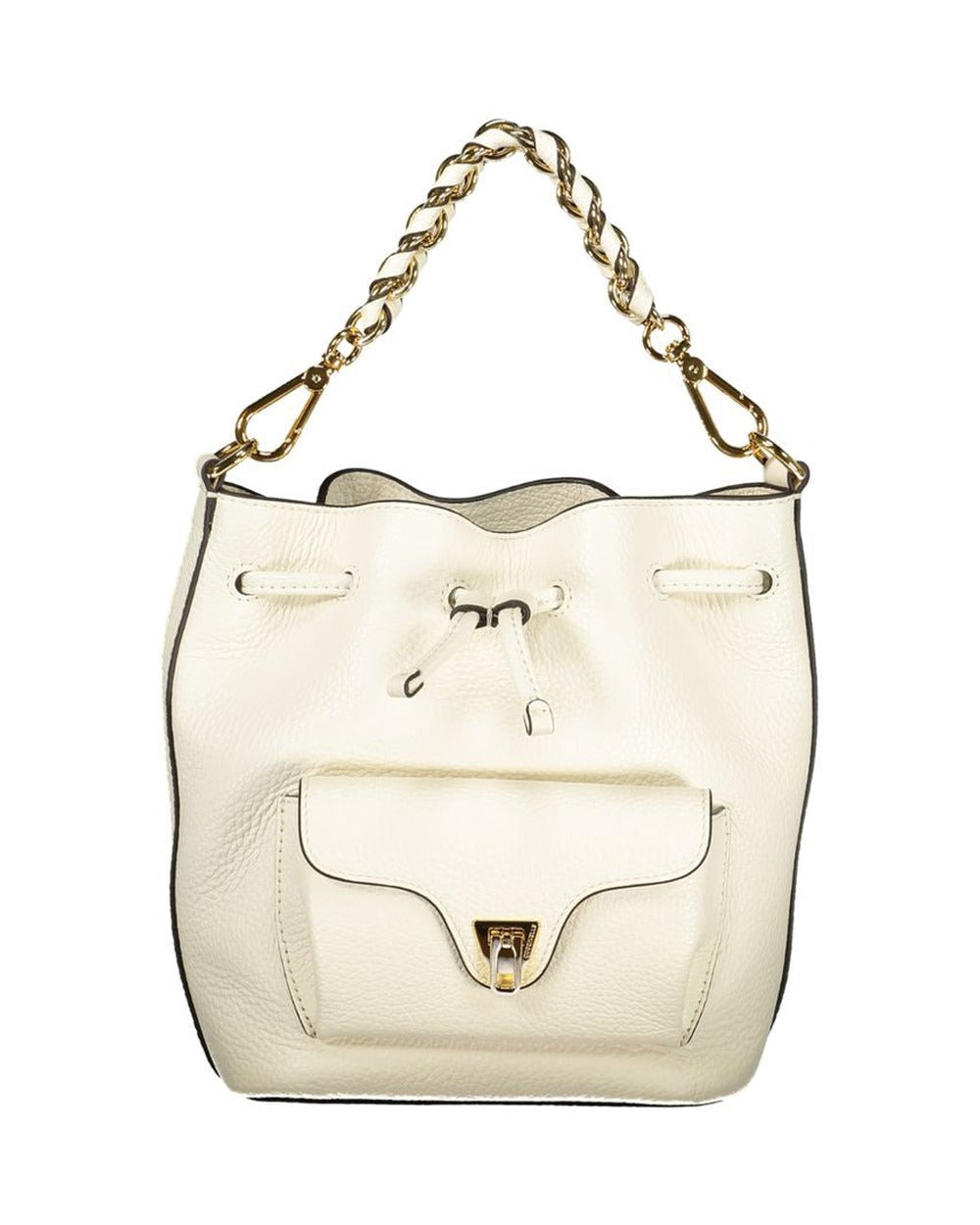 Coccinelle White Leather Handbag