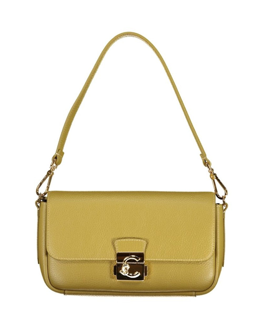 Coccinelle Green Leather Handbag