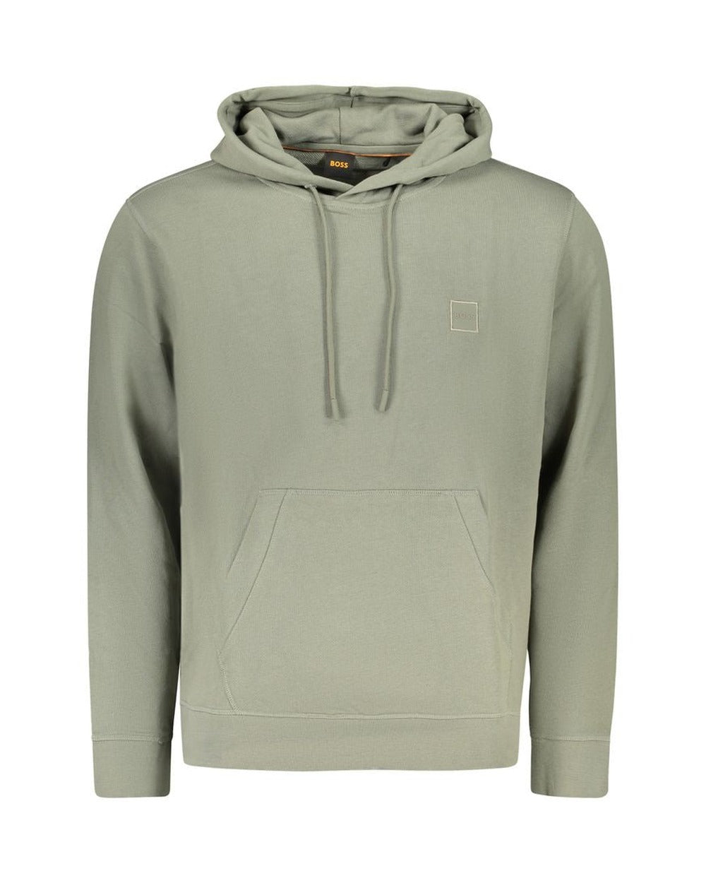 Hugo Boss Green Cotton Men's Sweatshirt