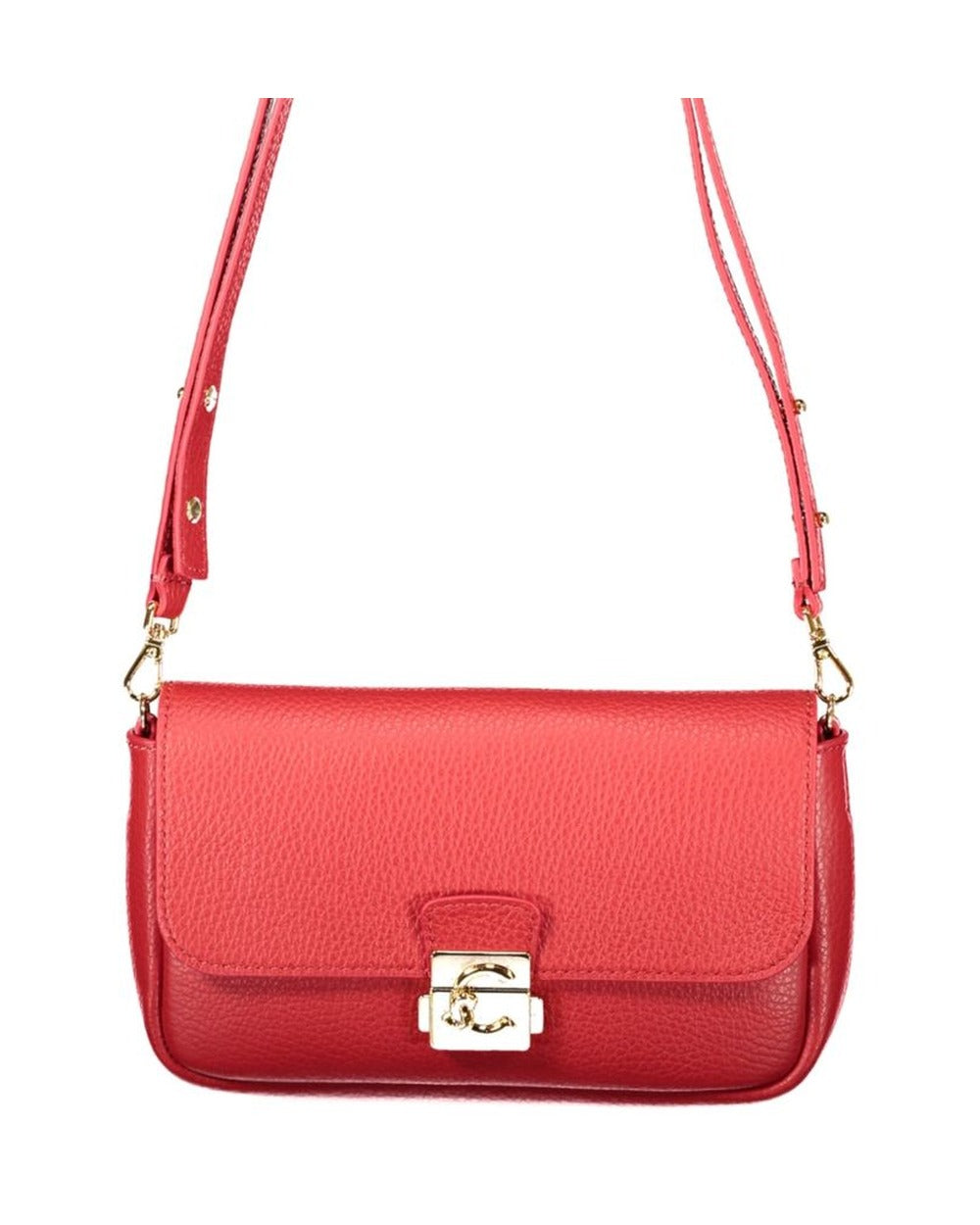Coccinelle Red Leather Handbag
