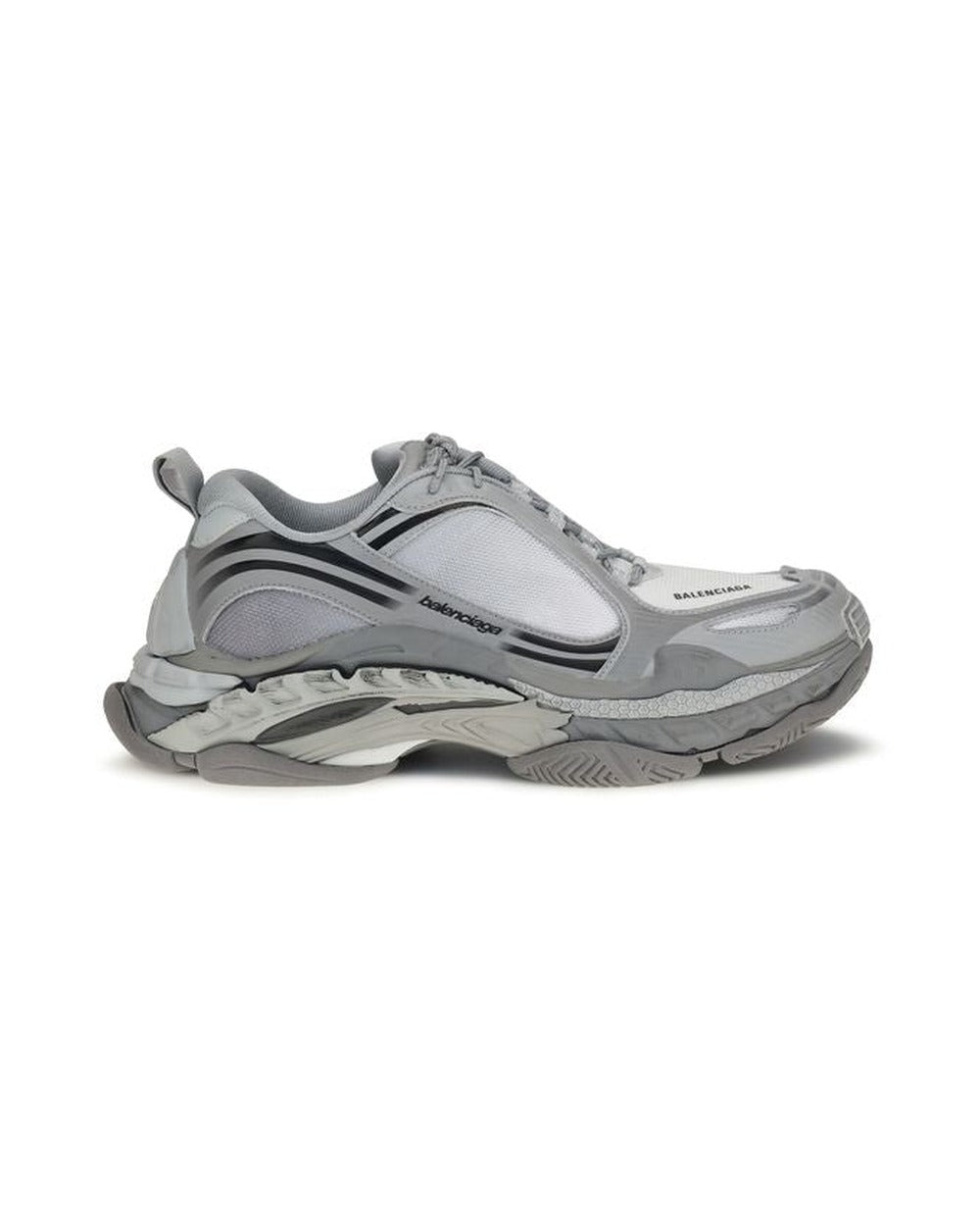 Balenciaga Gray Polyethylene Athletic Sneakers