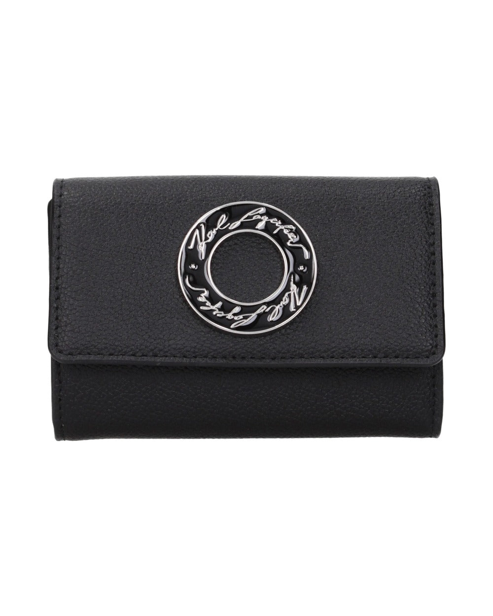 Karl Lagerfeld Black Polyester Wallet