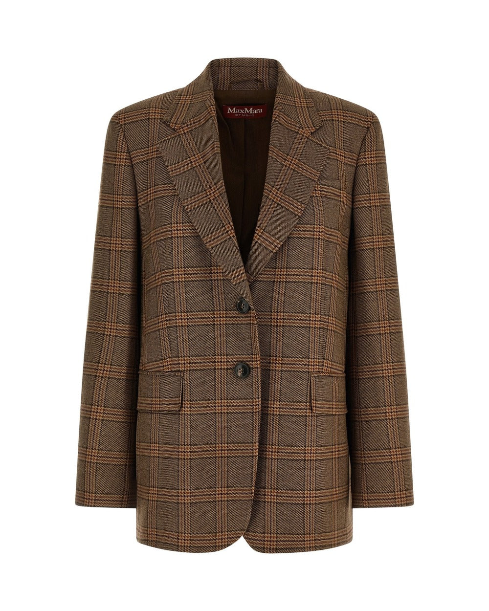 Max Mara Brown Wool Blazer