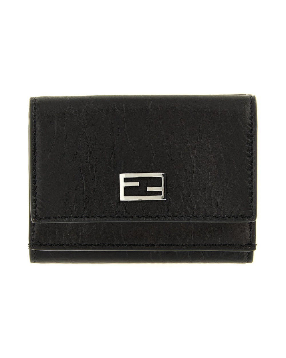 Fendi Black Calfskin Cardholder