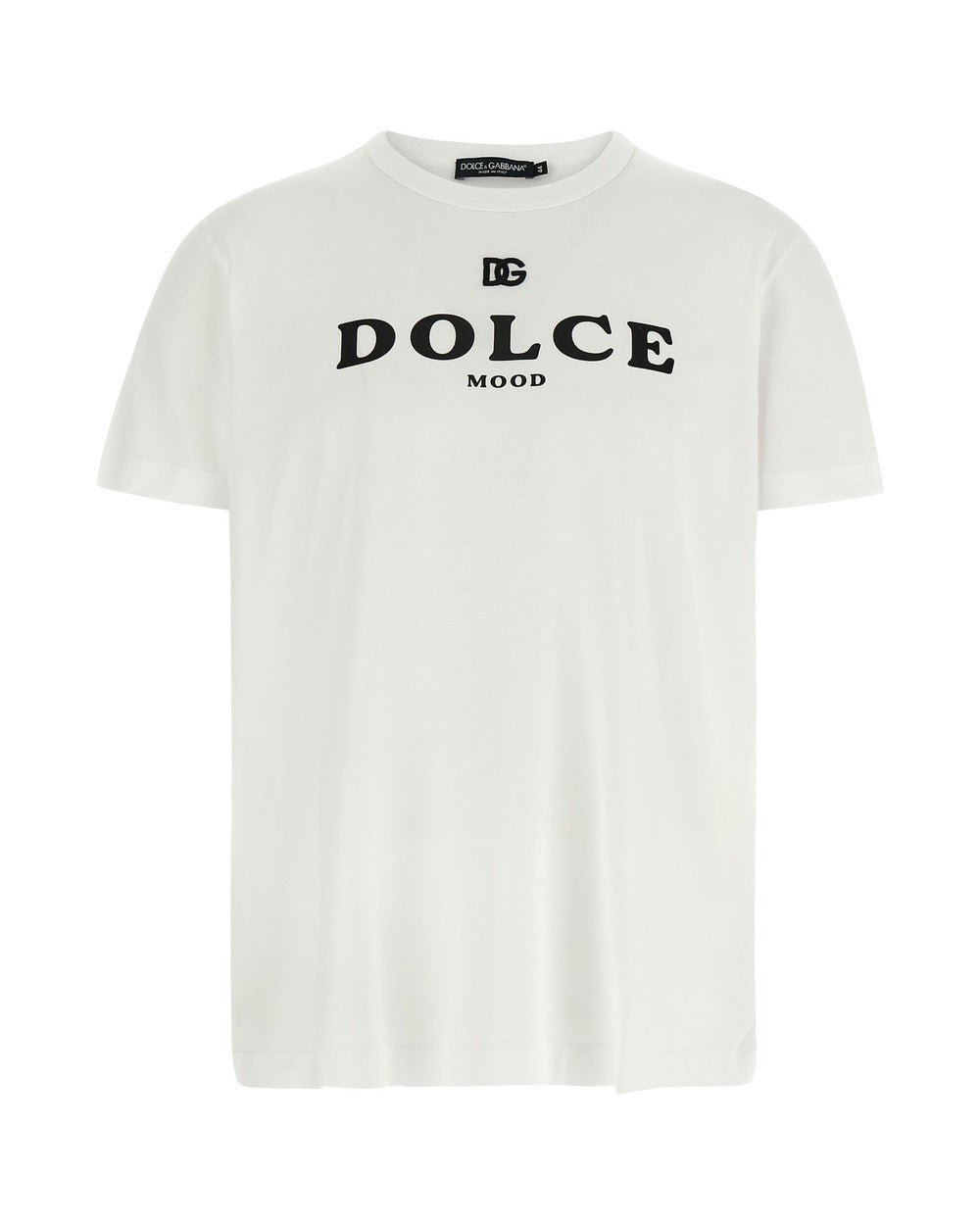 Dolce & Gabbana White Cotton T-Shirt