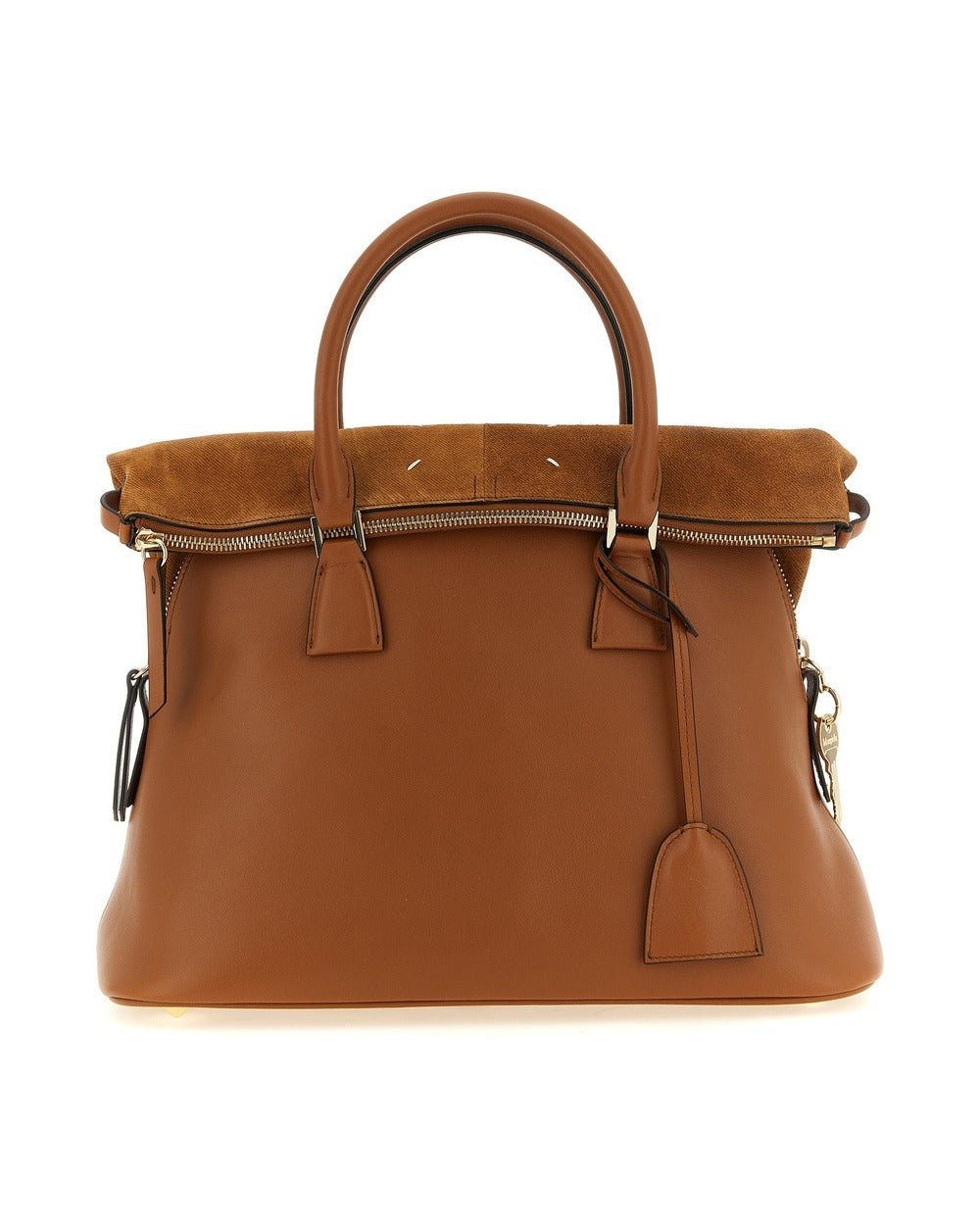 Maison Margiela Brown Calfskin Shoulder Bag
