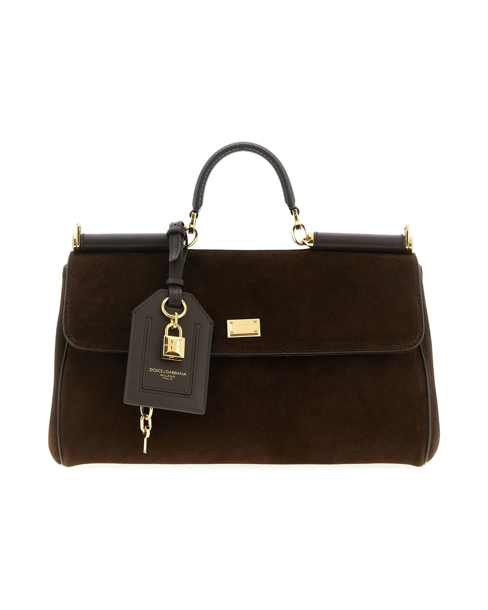 Dolce & Gabbana Brown Calfskin Handbag