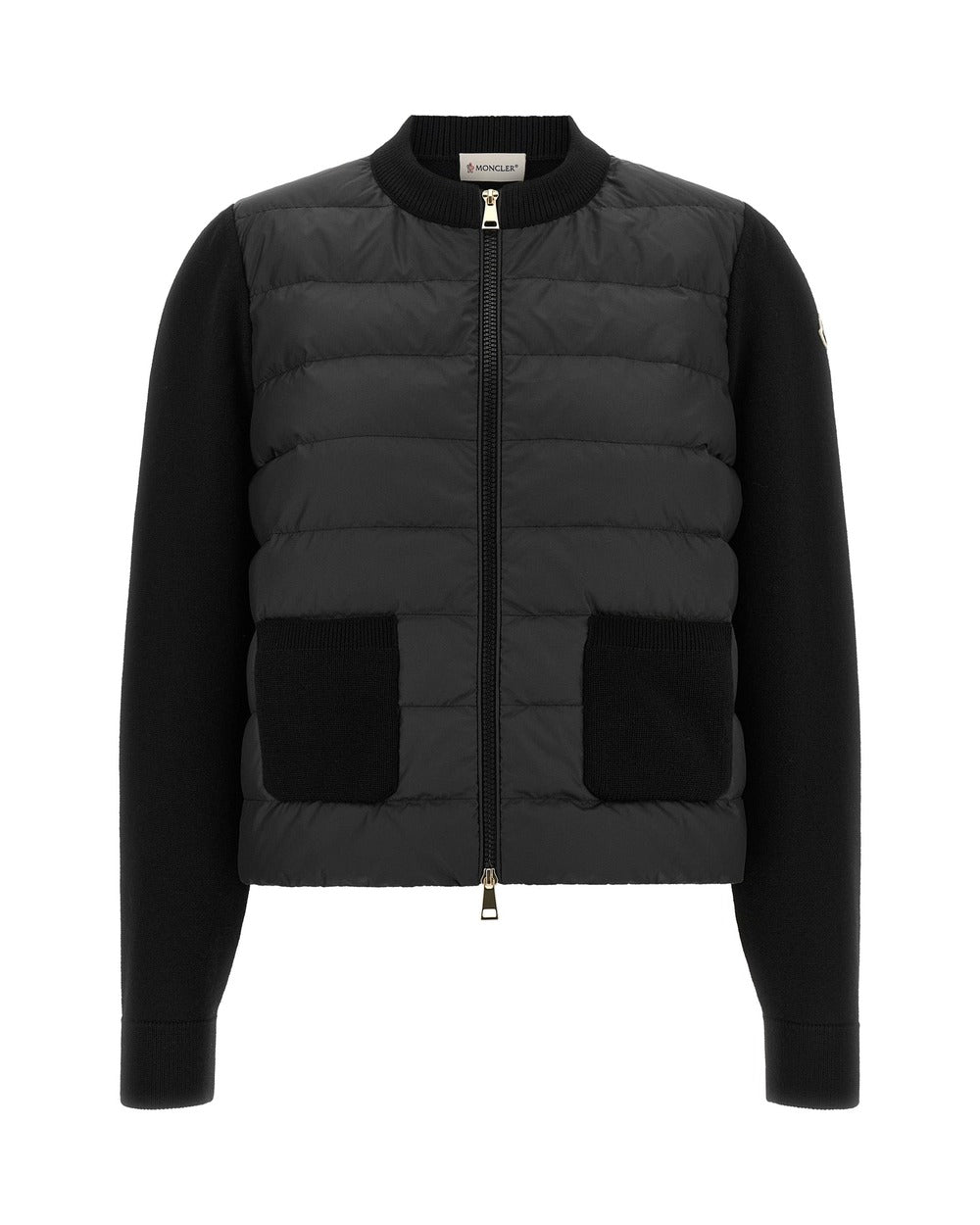 Moncler Black Polyester Cardigan