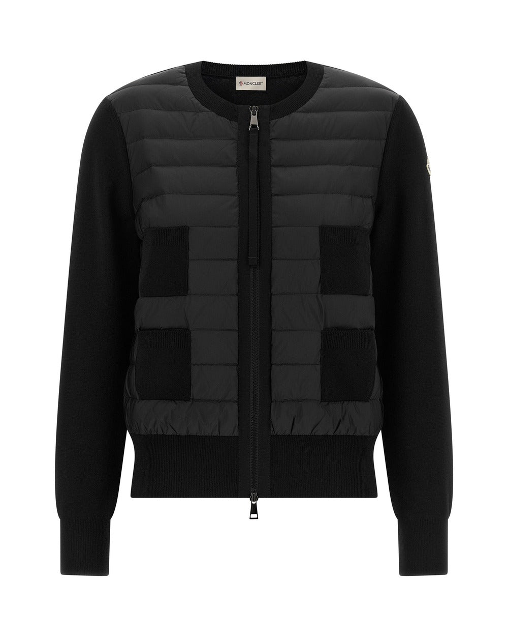 Moncler Black Polyamide Cardigan