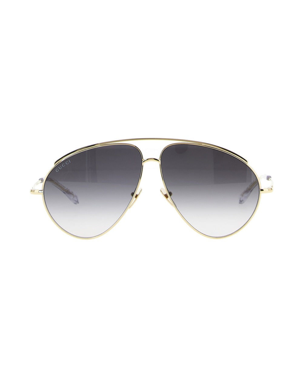 Gucci Gold Metal Sunglasses