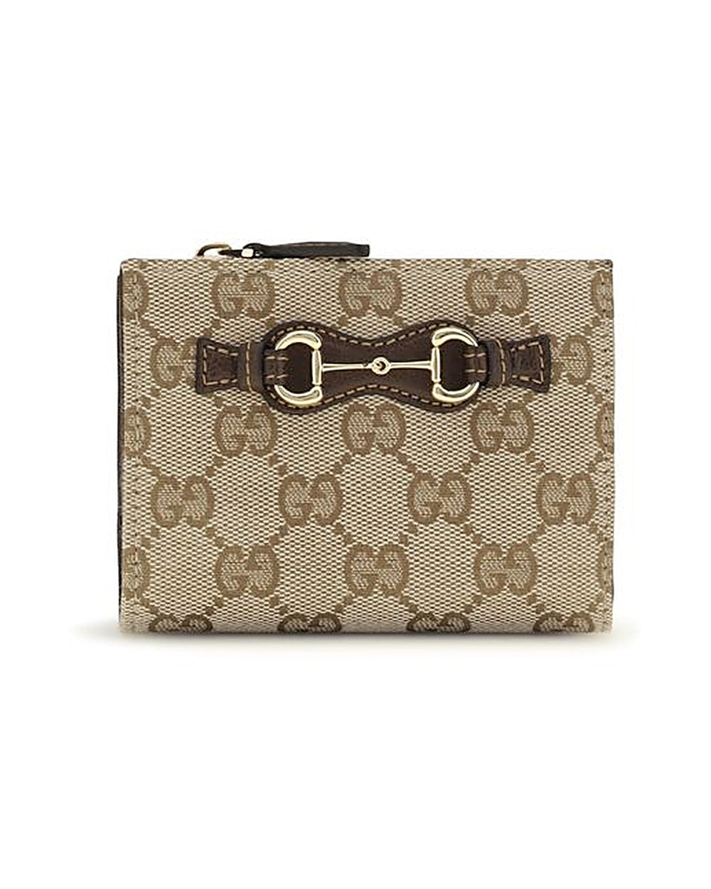 Gucci Brown Cotton Wallet