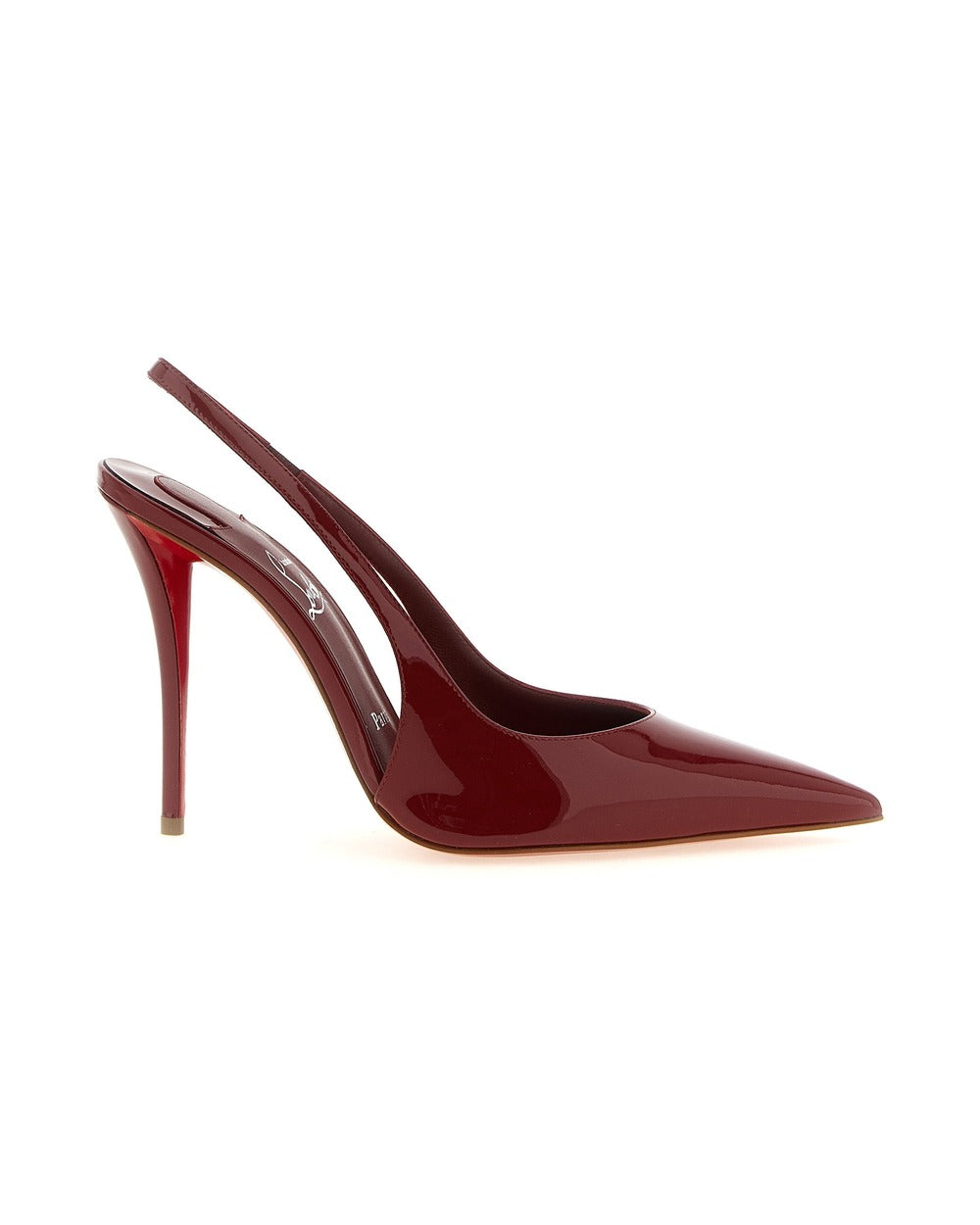 Christian Louboutin Red Calfskin High Heel Pumps