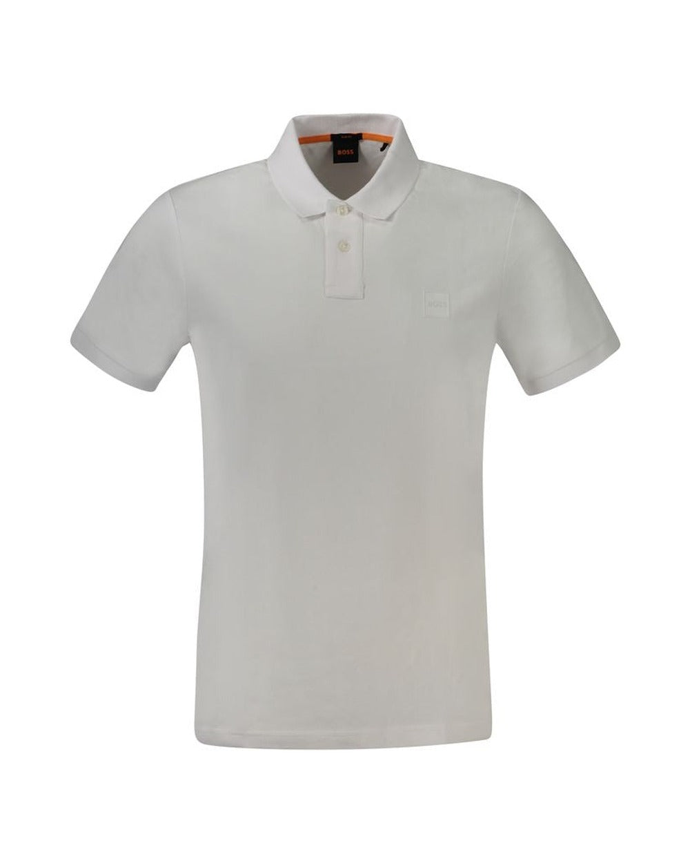 Hugo Boss Bianco Cotton Men Polo