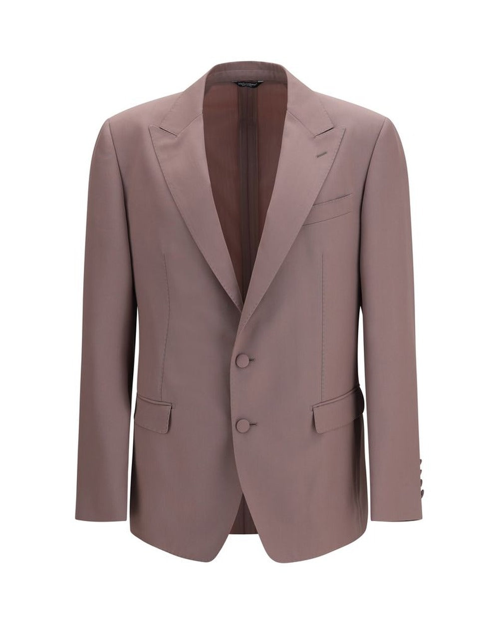 Dolce & Gabbana Brown Wool Oves Aries Jacket