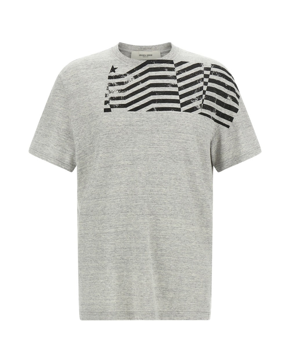 Golden Goose Gray Cotton T-Shirt