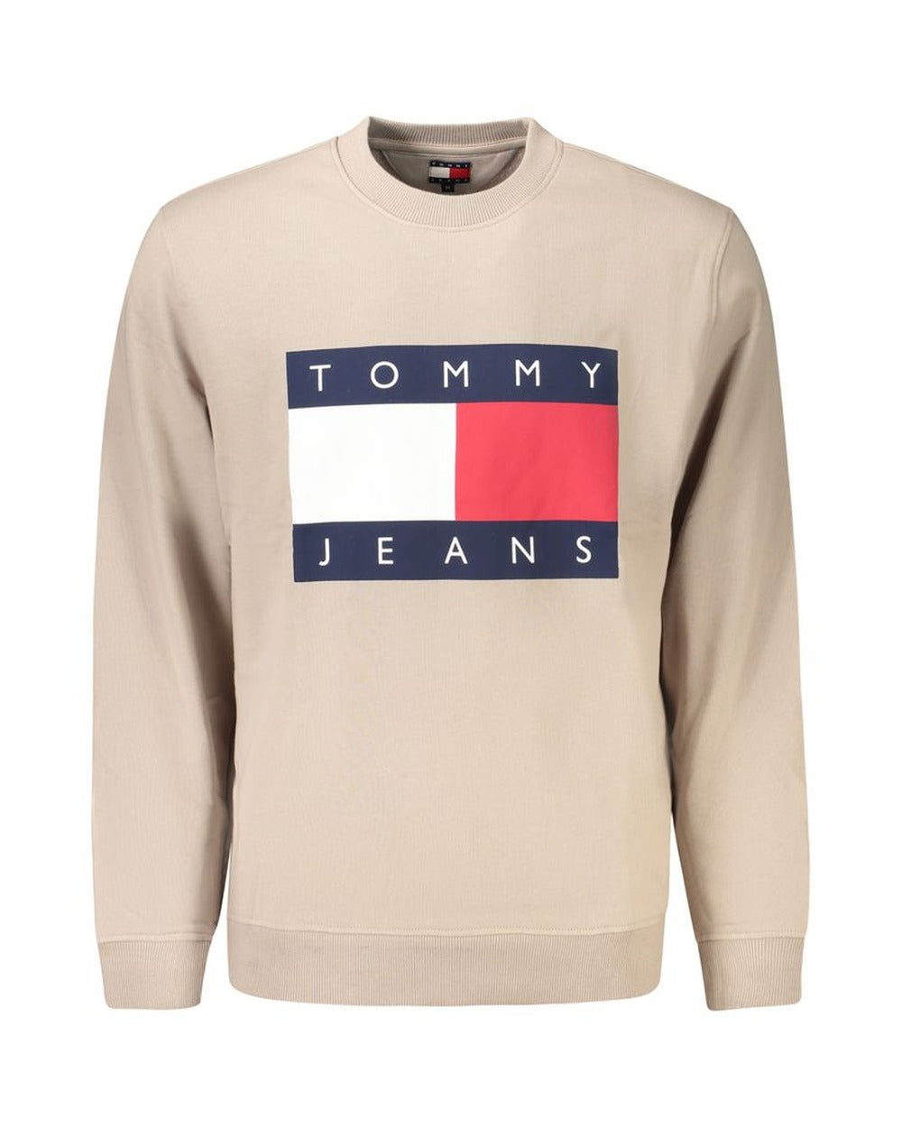 Tommy Hilfiger Beige Cotton Men's Sweatshirt
