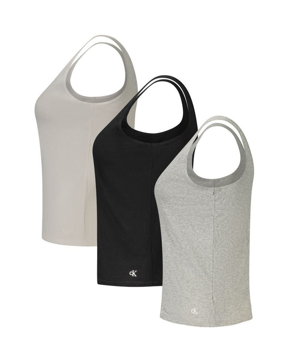 Calvin Klein Black Cotton Womens Tank Top