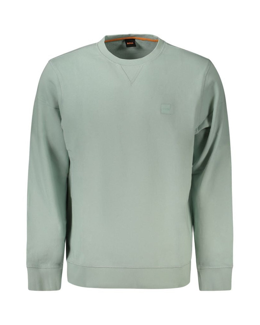 Hugo Boss Verde Cotton Men's Sweatshirt