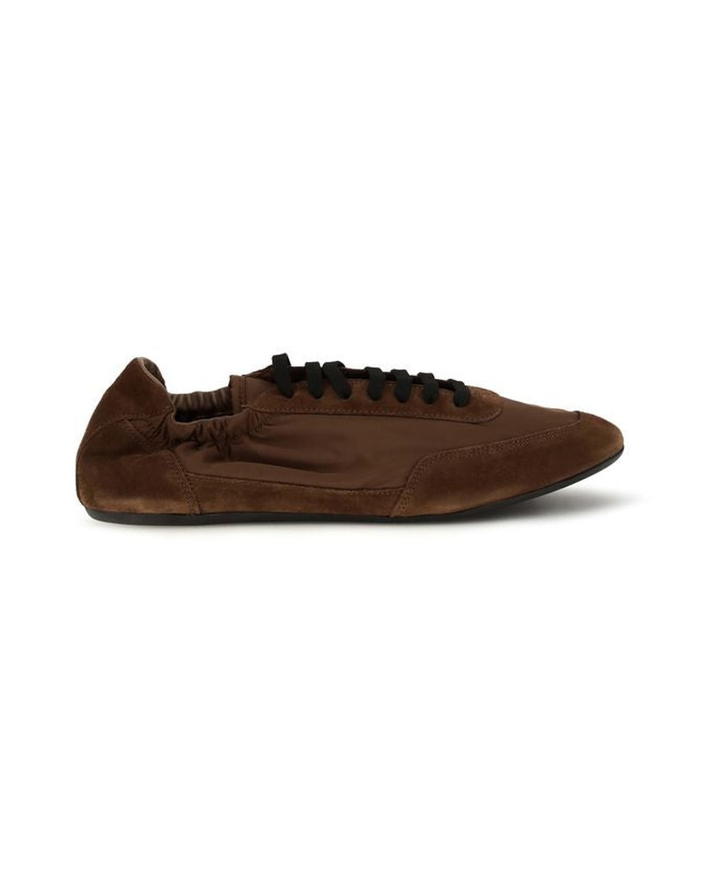 Prada Brown Rubber Athletic Sneakers