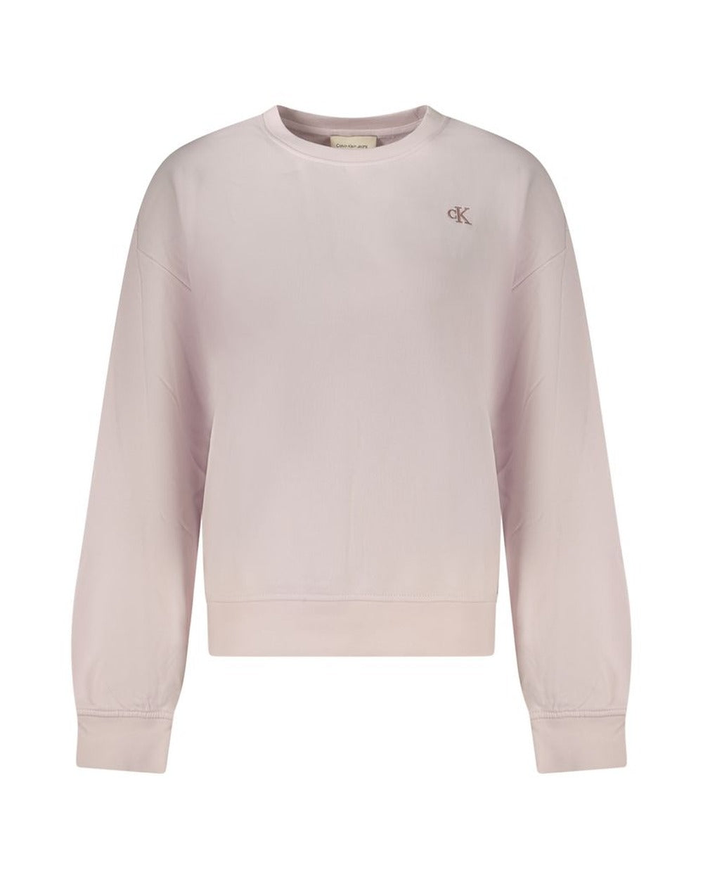 Calvin Klein Pink Cotton Women's Sweatshirt