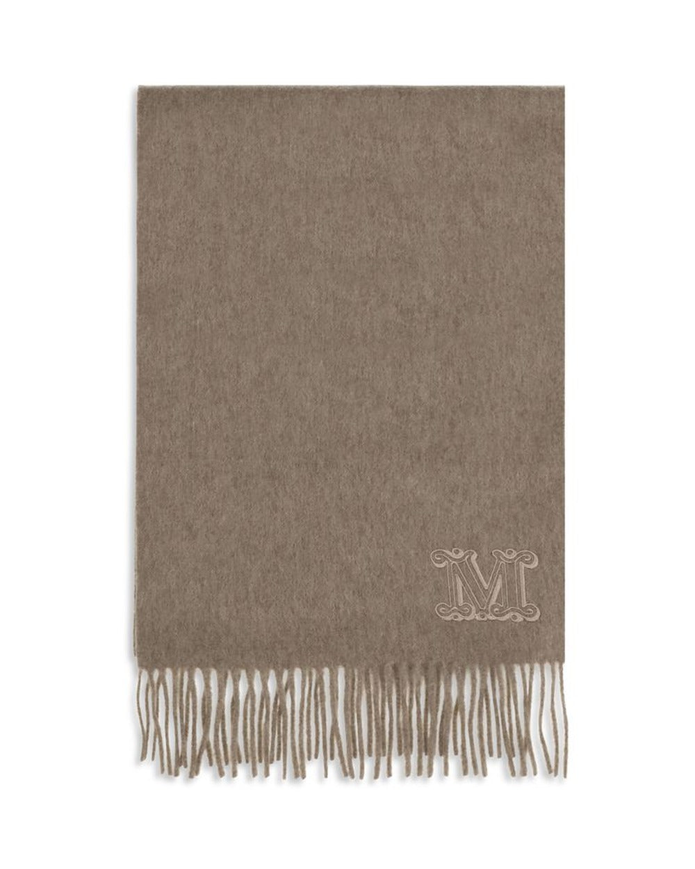 Max Mara Beige Cashmere Scarf